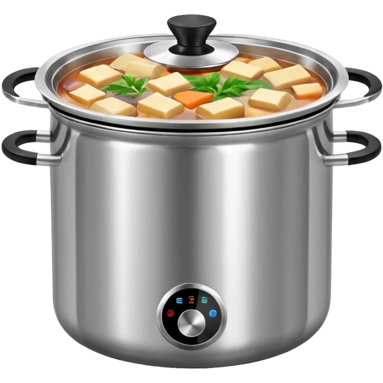 Stainless steel hotpot emoji