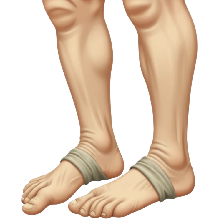 Stinky man feet emoji