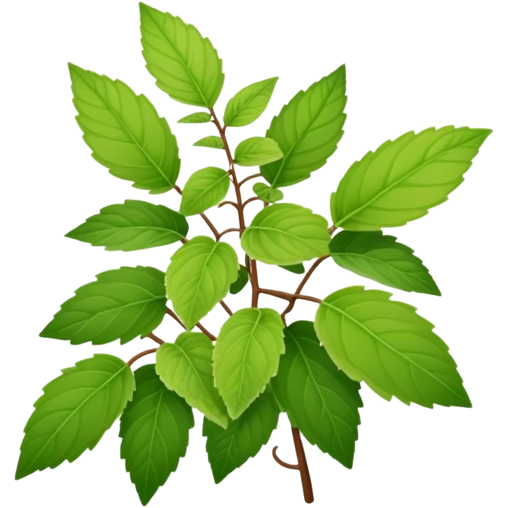 Plectranthus Verticillatus with falling leaves emoji
