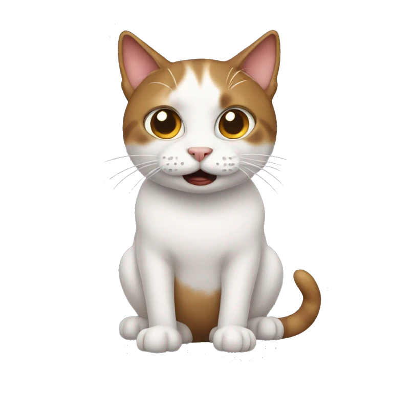 Cat hates poop emoji