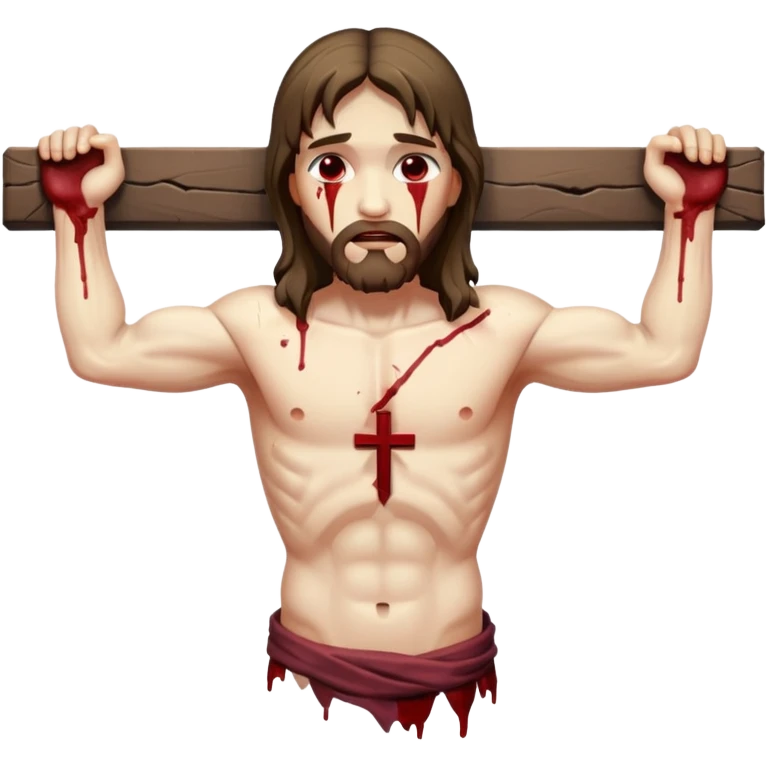 jesus-body-on-the-cross emoji