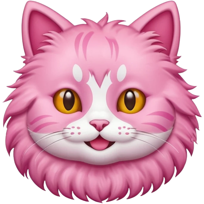 a cute pink cat sticker unlocked  emoji