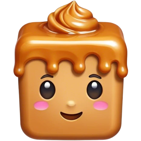 salted caramel candy emoji