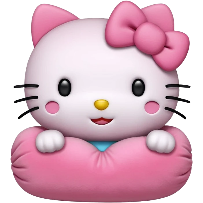 pink hello kitty emoji