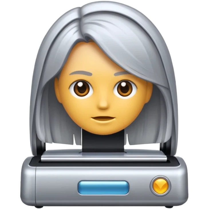 Crie um emoji de máquina de cortar cabelo emoji