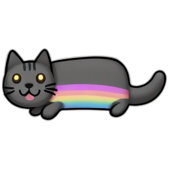 Nyan cat emoji
