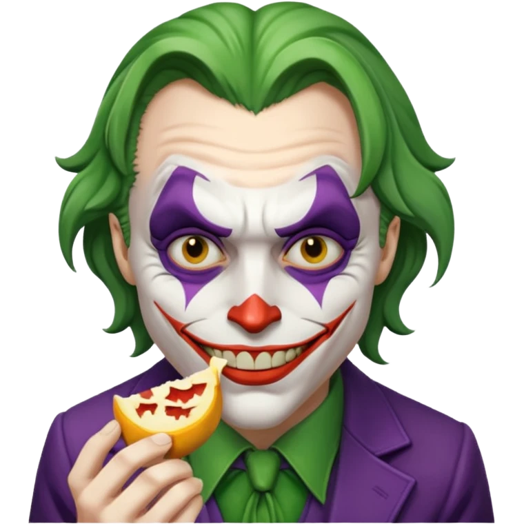 joker eating a vale emoji