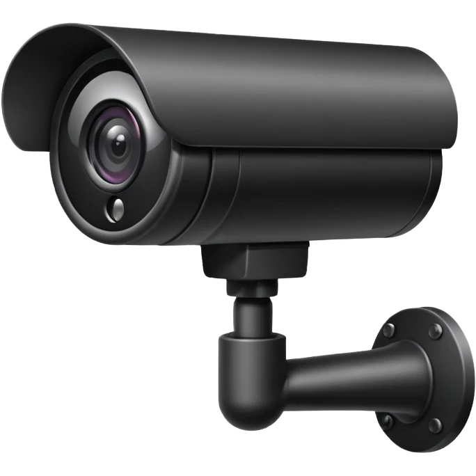 CCTV Camera facing up emoji