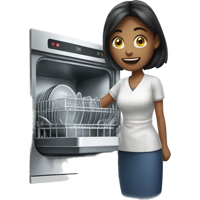 Dishwasher woman emoji