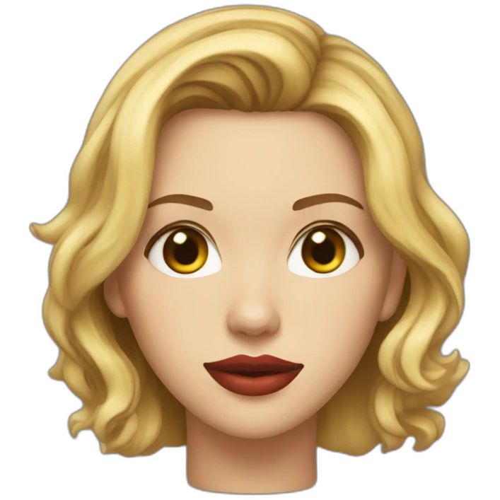 scarlett johansson emoji