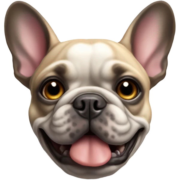 French bulldog emoji