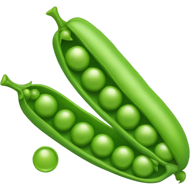 Pea pod emoji