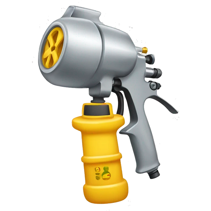Spray gun emoji