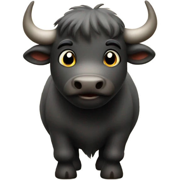 Little buffalo living in nice apartment emoji