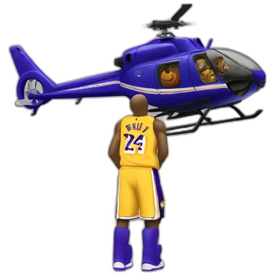 helicopter KobeBryant emoji