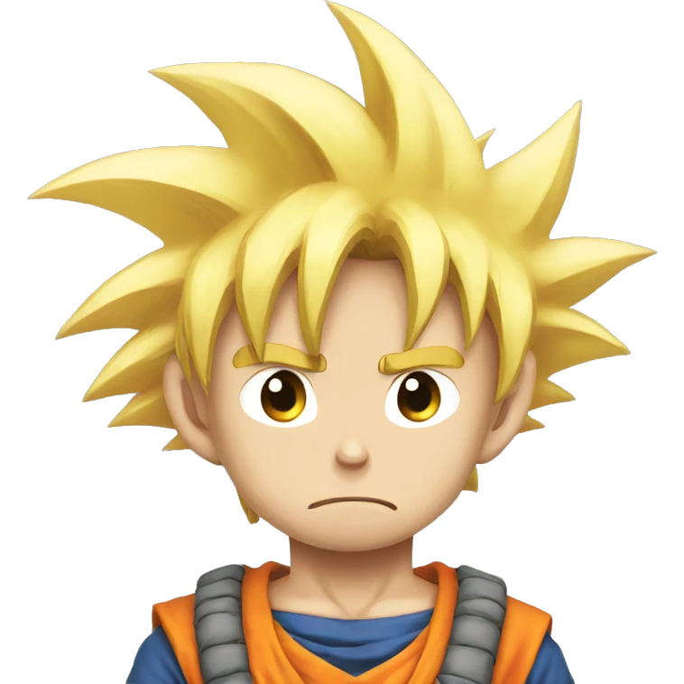 sad goku emoji