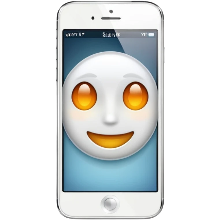 Téléphone apple  emoji