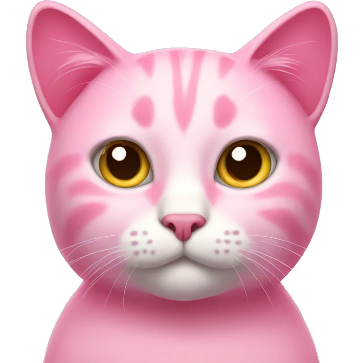 pink cat emoji