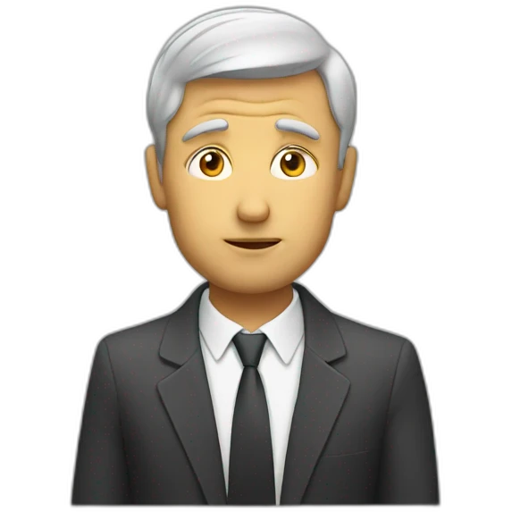 MAN THINKING emoji