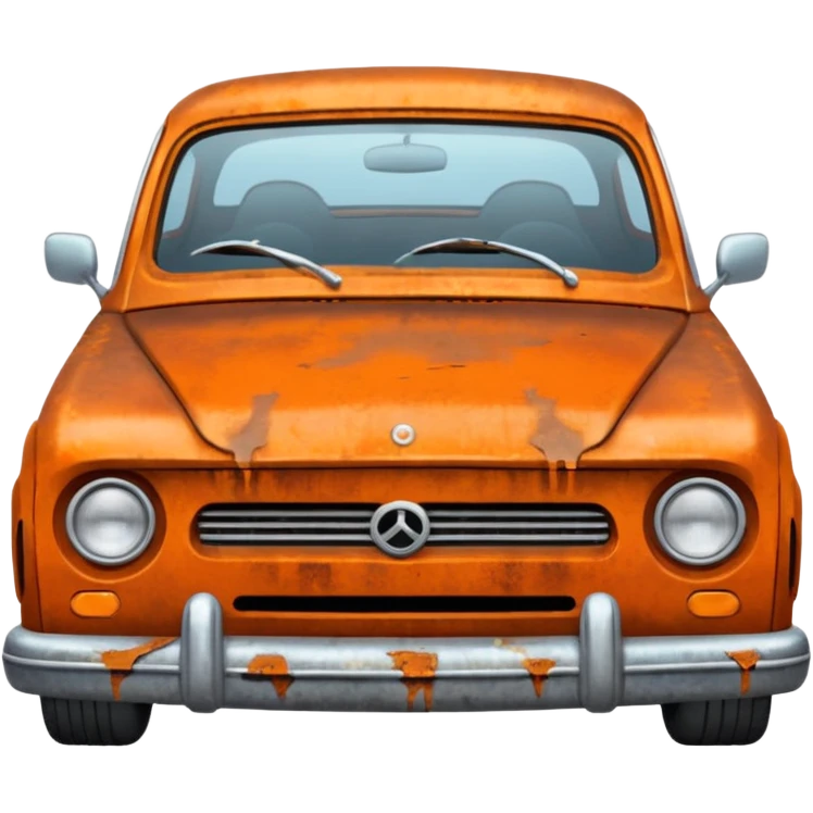 Rust on a car  emoji