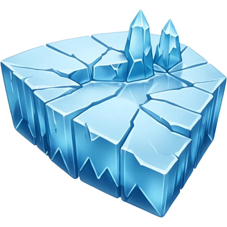 BROKEN ICE SHELF emoji