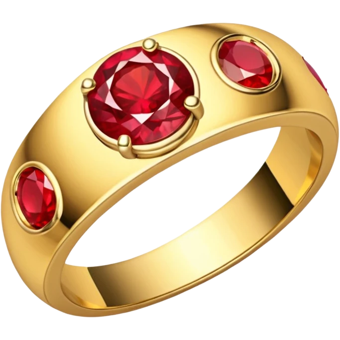 glitter rubi married ring emoji