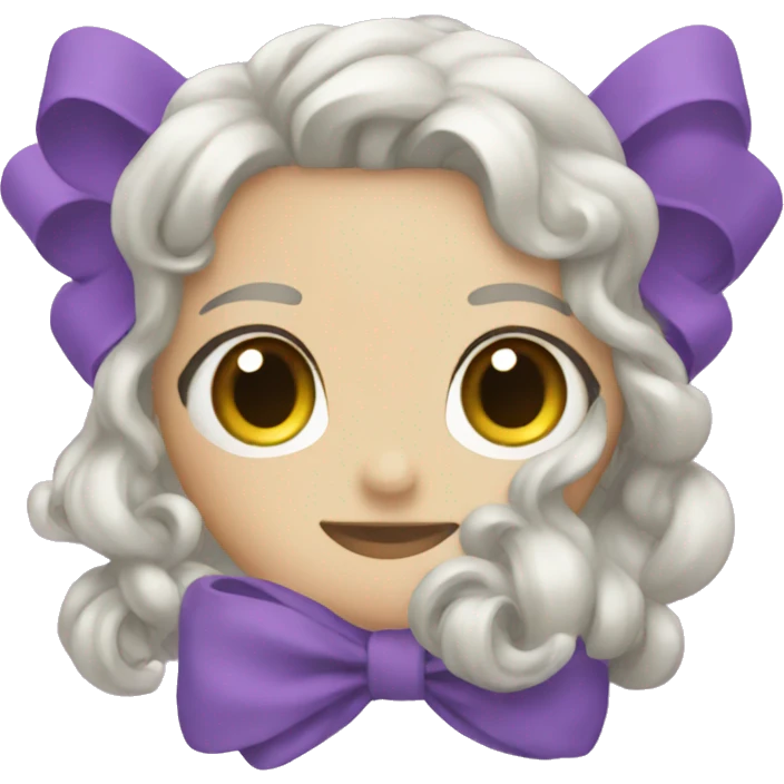 Aesthetic bow emoji
