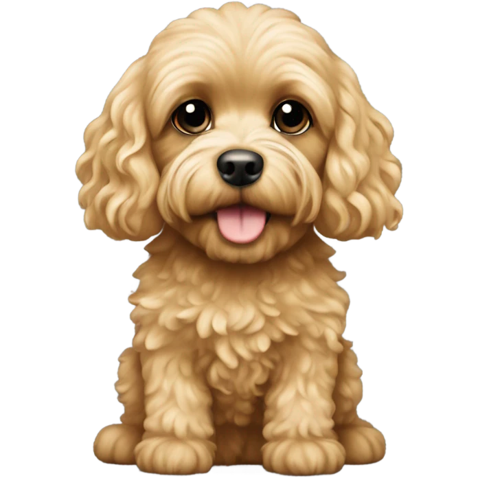 Cavapoo that’s blonde emoji