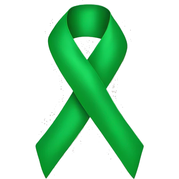 Green ribbon emoji