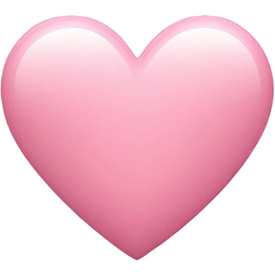 light pink pulsing heart emoji