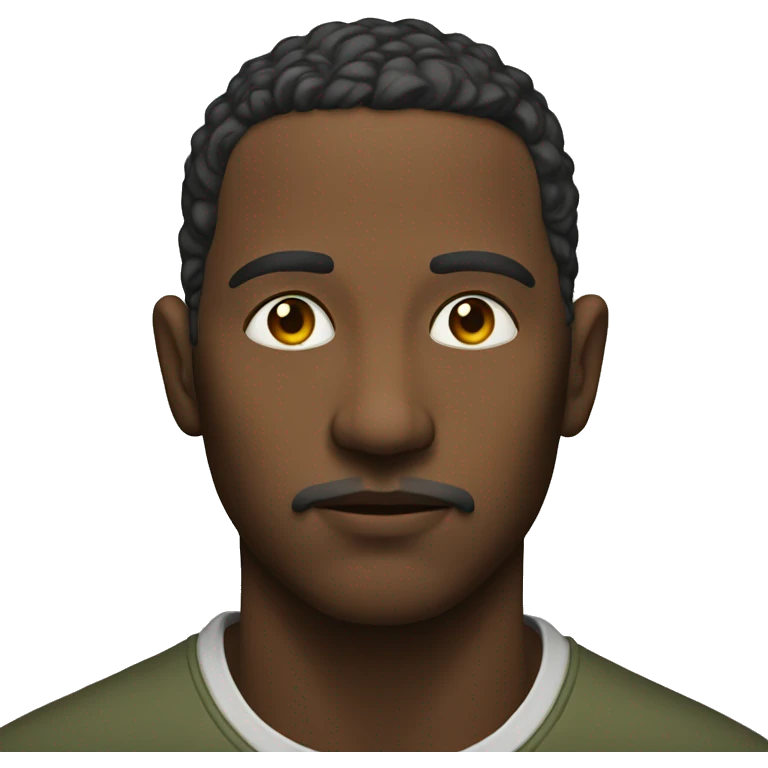 thoughtful male portrait indoors emoji