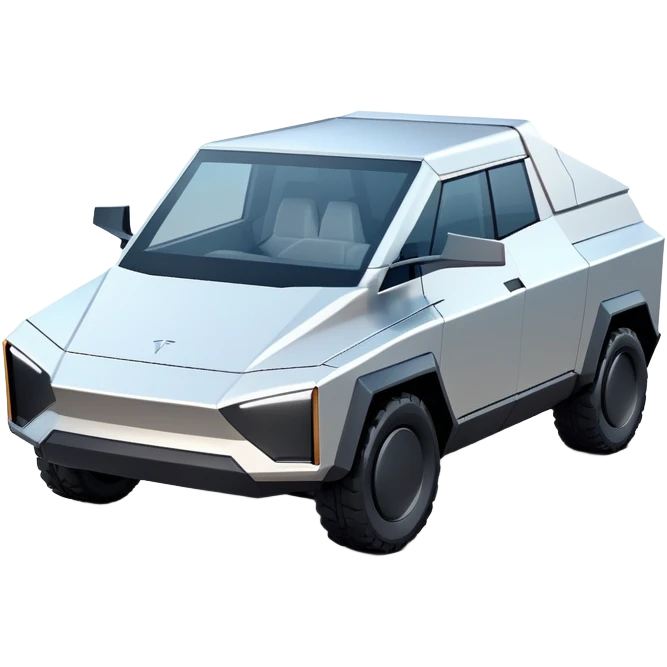 Tesla cyber truck  emoji