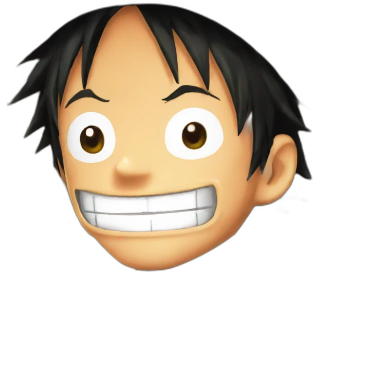 Luffy one piece emoji