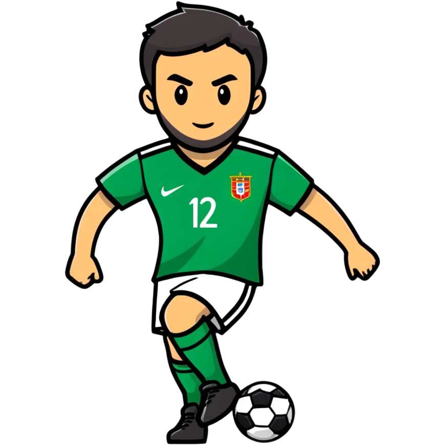 Rafa Silva, Portuguese footballer in action emoji