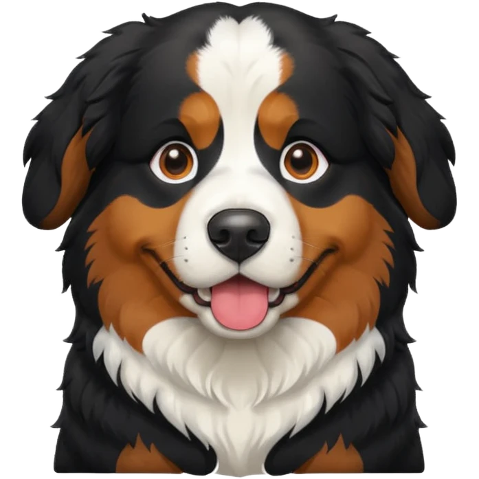Bernese mountain dog emoji