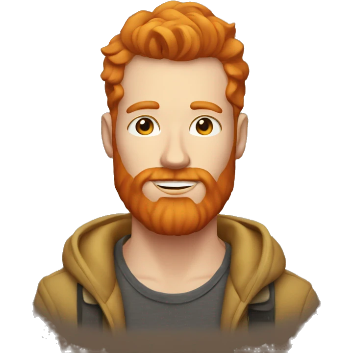 Ginger beard dj's emoji