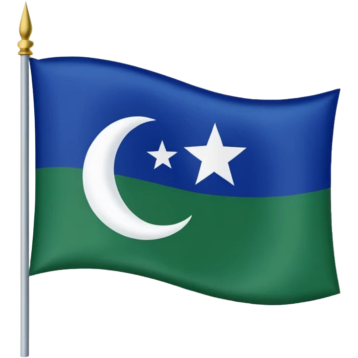 Flag of Kashmir emoji