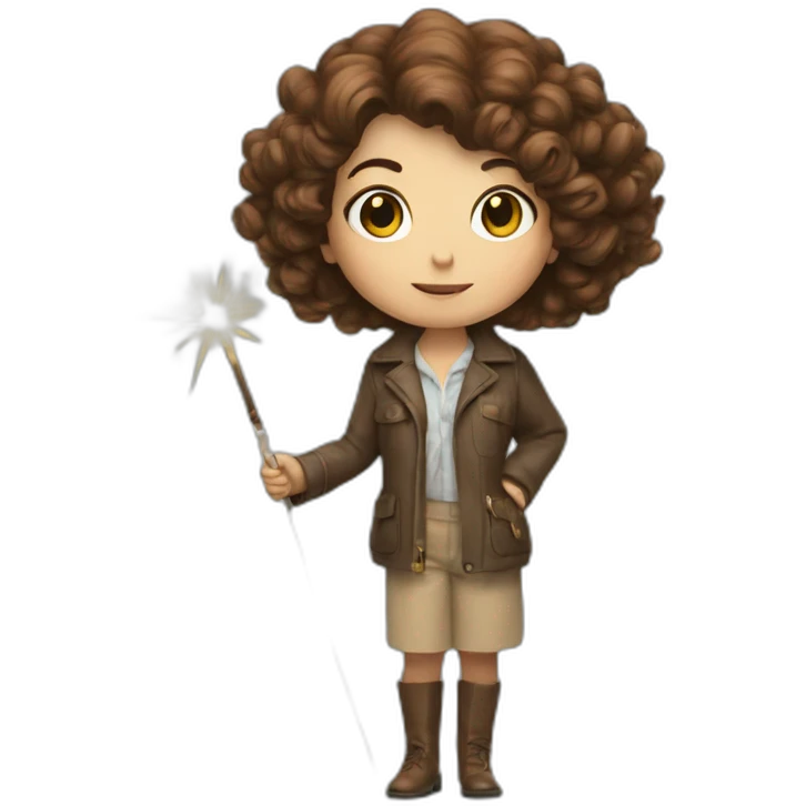 Tina Goldstein with magic wand emoji