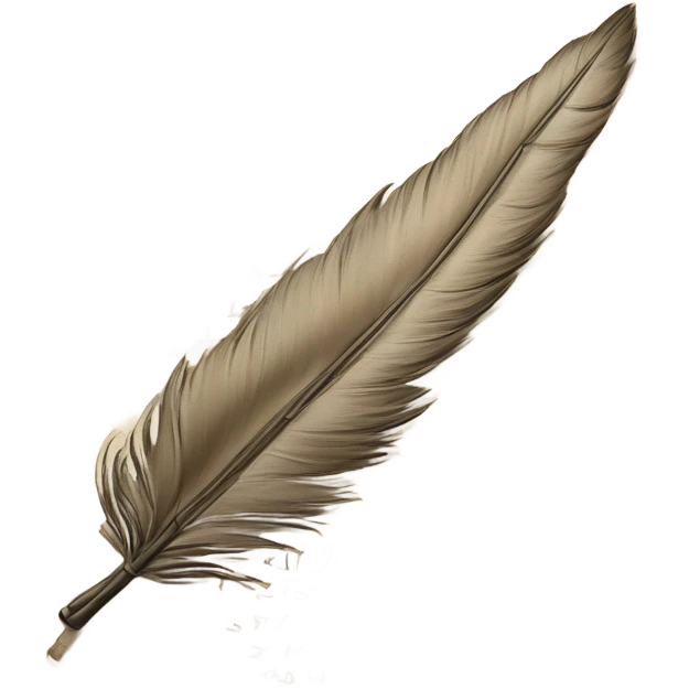 plume sur un parchemin emoji