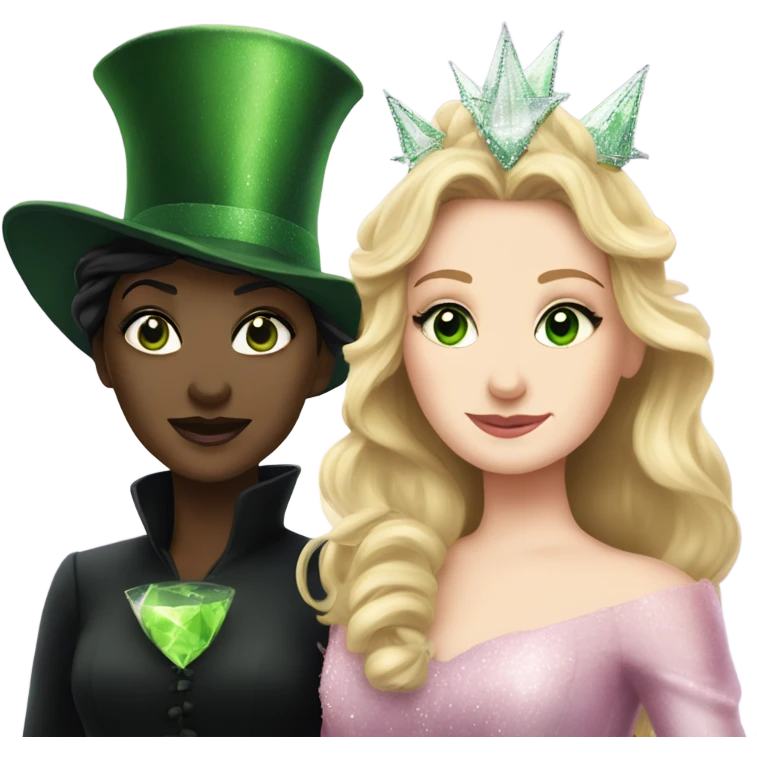 Glinda and Elphaba emoji