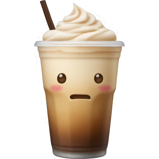 iced latte emoji
