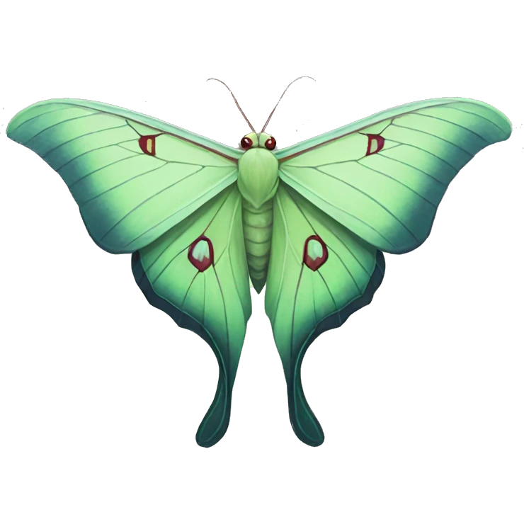 Luna Moth emoji