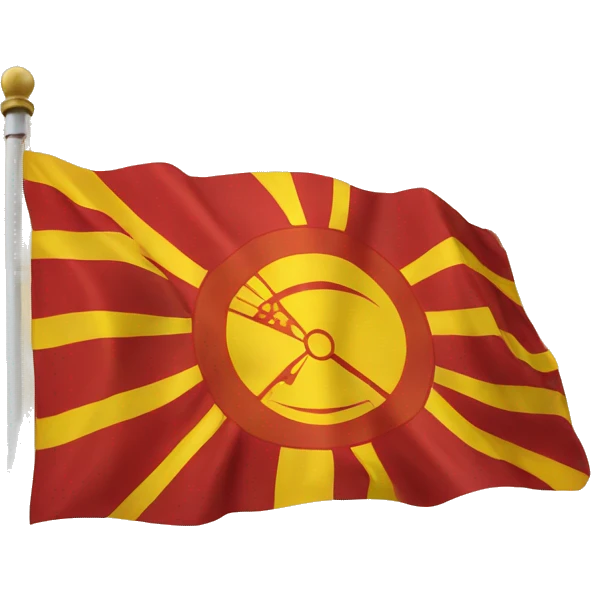 Old Macedonian flag emoji