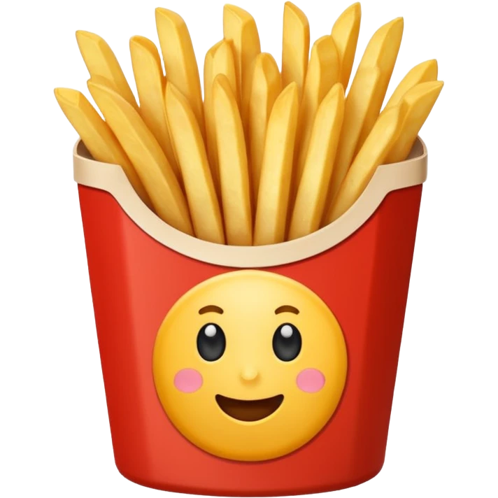 french fries emoji