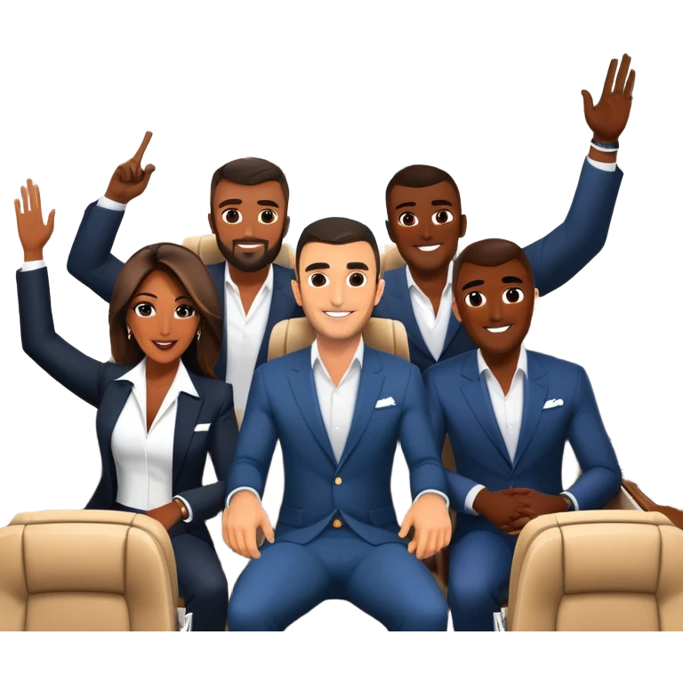 Branden Condy entrepreneur internet celebrity iman gadzhi alex hormozi Patrick bet david garyvee grant cardone on a jet celebrating WHOP ownership  emoji