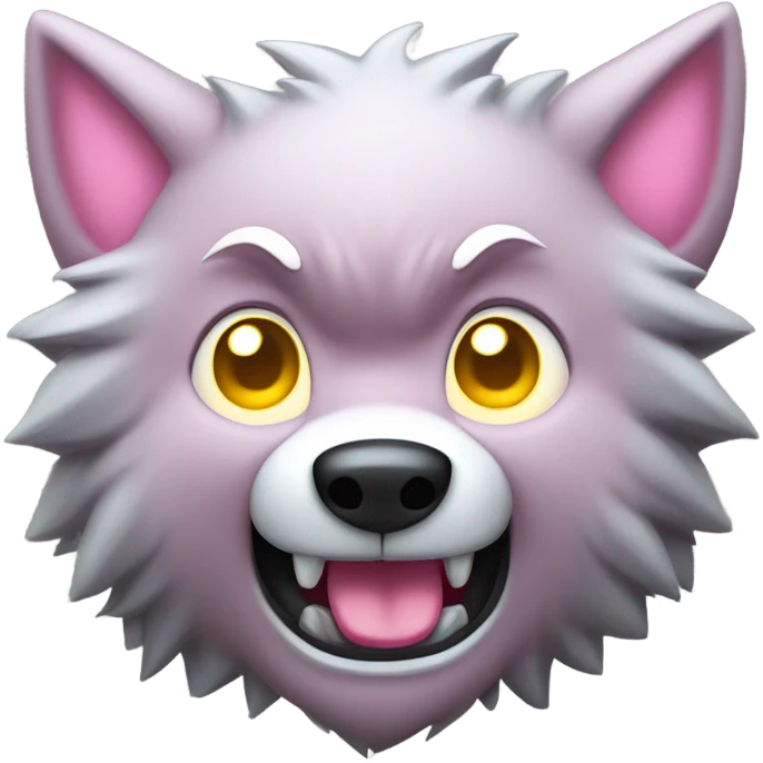 Werewolf Kirby emoji