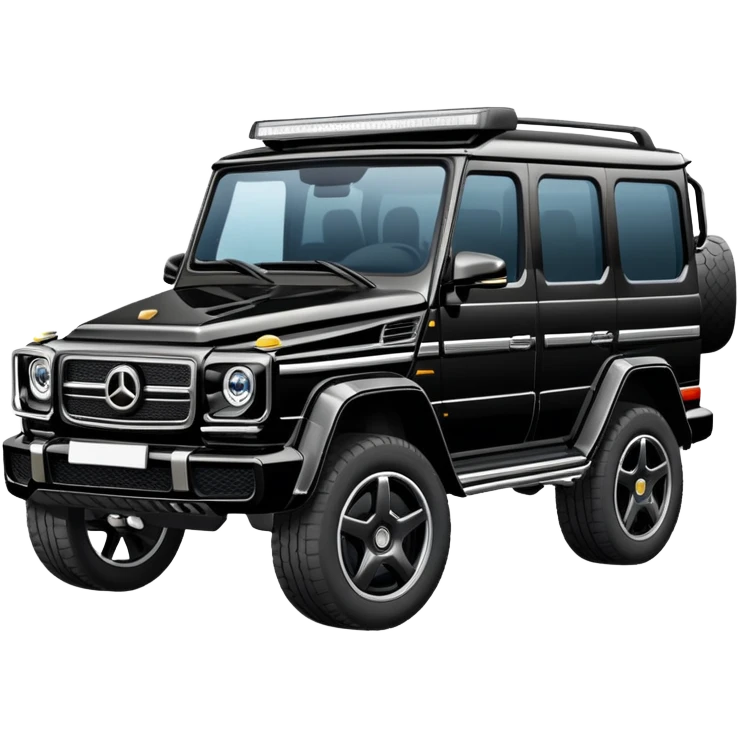 A black g wagen emoji