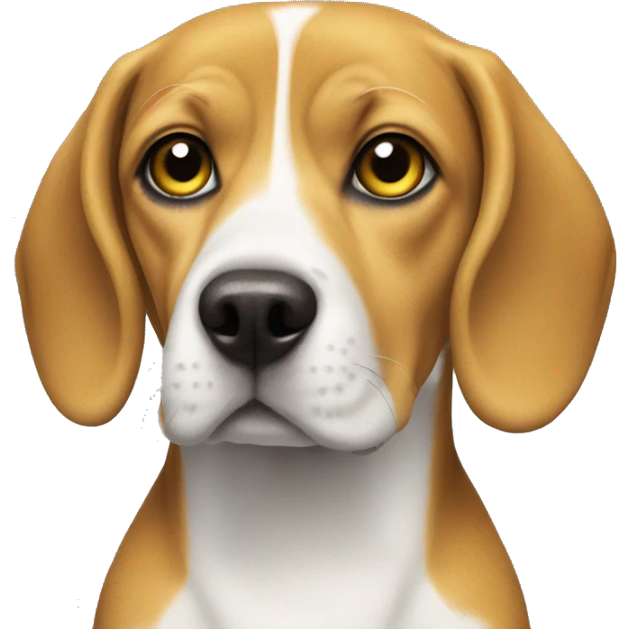 A lemon beagle emoji