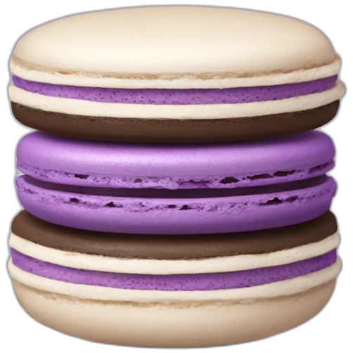 purple-macaron emoji