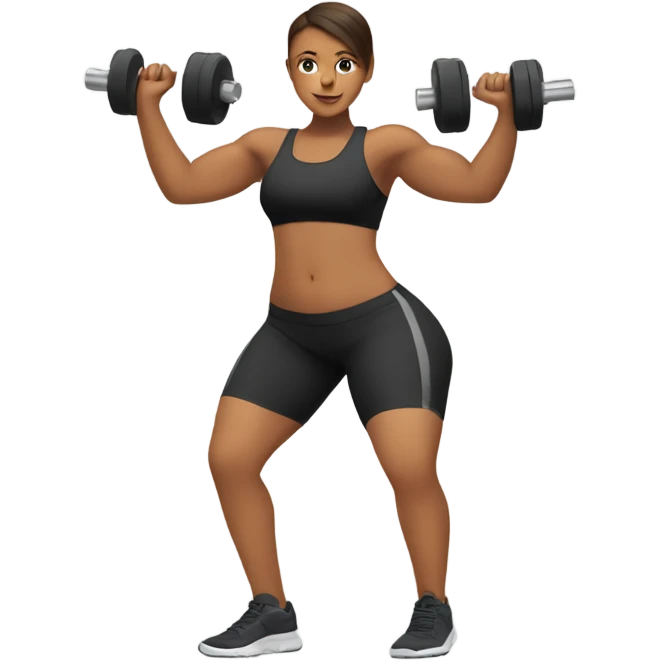 Circle workout weights emoji